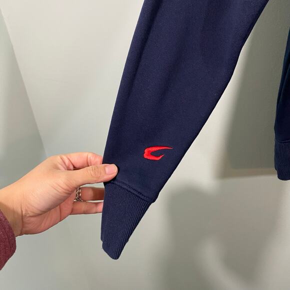 Boxraw Men's Navy Gorilla Patch Pullover Sweatshirt Size L - Picture 8 of 11